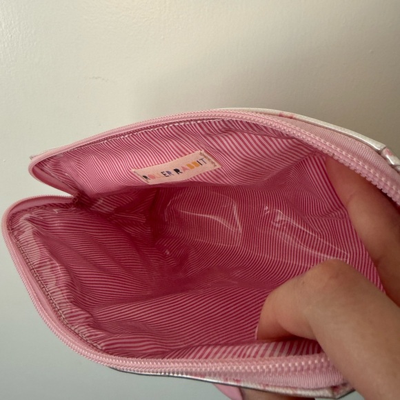 Lovely Monkey Large Makeup Bag in Pale Pink - Picture 4 of 5